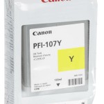 Canon PFI-107 Γνήσιο Μελάνι Εκτυπωτή InkJet Κίτρινο (6708B001)