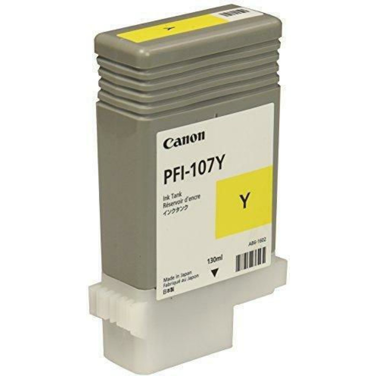 Canon PFI-107 Γνήσιο Μελάνι Εκτυπωτή InkJet Κίτρινο (6708B001)