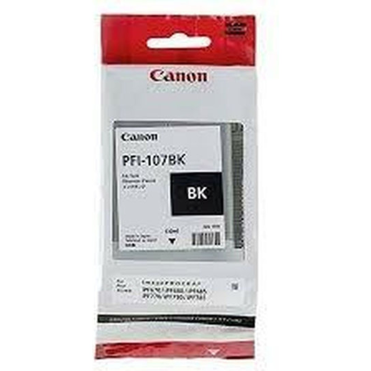 Canon PFI-107 Γνήσιο Μελάνι Εκτυπωτή InkJet Μαύρο (6705B001)