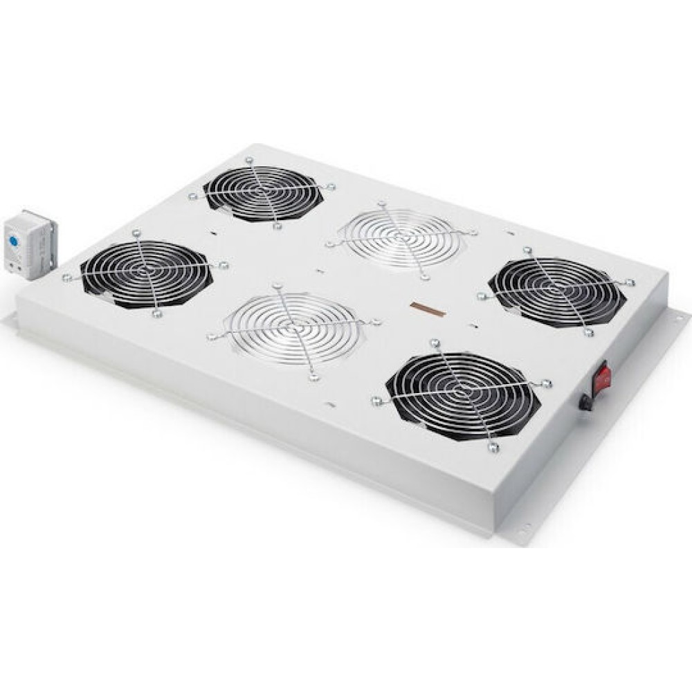 Digitus Roof Cooling Unit for Unique Server Cabinets Λευκό (DN-19 FAN-4-SRV)
