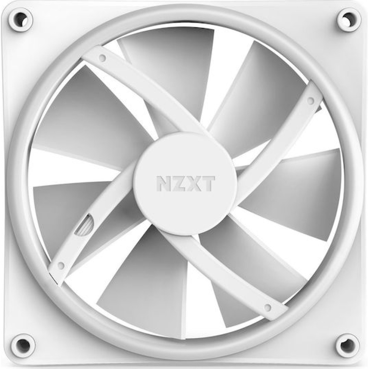 NZXT F140 RGB Duo Case Fan με Σύνδεση 4-Pin PWM Λευκό