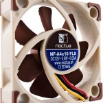 Noctua NF-A4X10 5V FLX Case Fan 40mm με Σύνδεση 3-Pin Καφέ