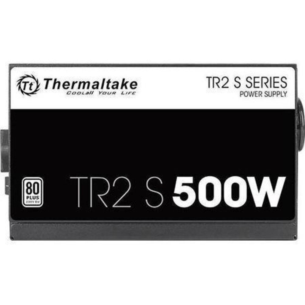 Thermaltake TR2 S 500W Μαύρο Τροφοδοτικό Υπολογιστή Full Wired 80 Plus Standard