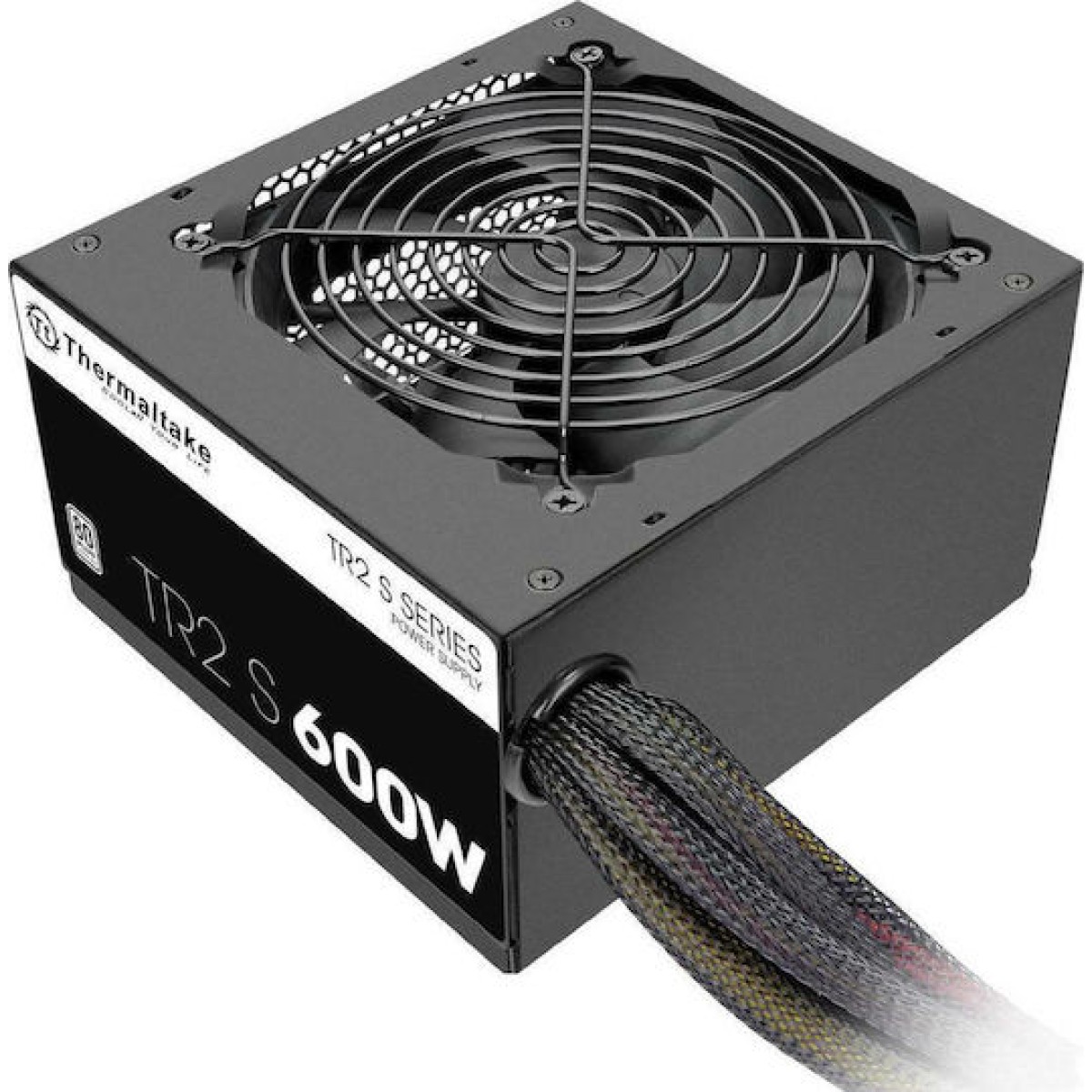 Thermaltake TR2 S 600W Μαύρο Τροφοδοτικό Υπολογιστή Full Wired 80 Plus Standard