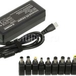 Xilence Universal Φορτιστής Laptop 90W με Αποσπώμενο Καλώδιο Τροφοδοσίας και με σετ βυσμάτων