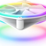 NZXT F140 RGB Duo Case Fan με Σύνδεση 4-Pin PWM 2τμχ Λευκό