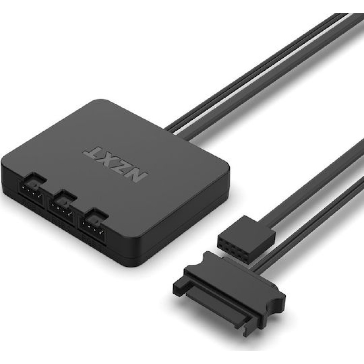 NZXT F140 RGB Duo Case Fan με Σύνδεση 4-Pin PWM 2τμχ Λευκό