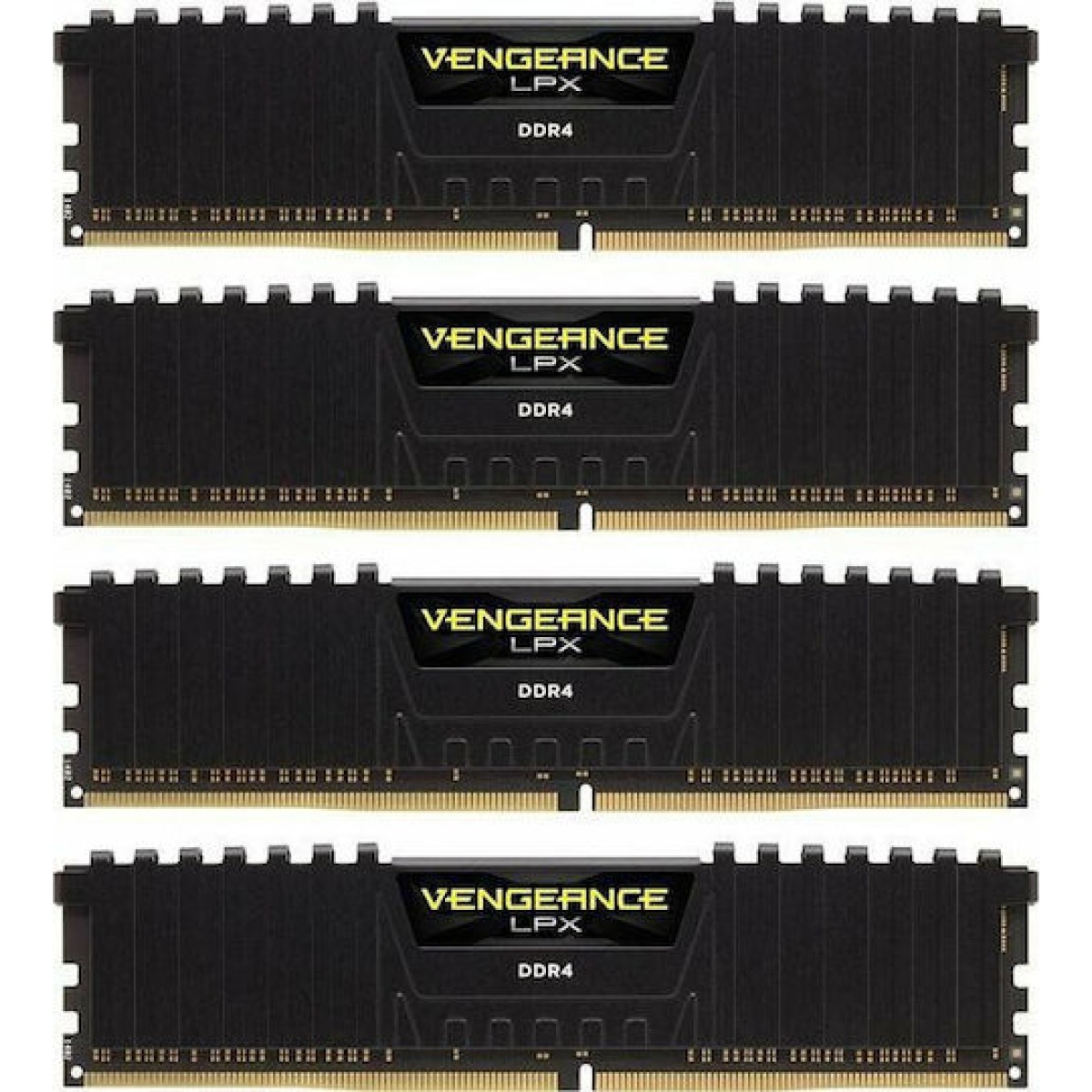 Corsair Vengeance LPX DDR4 32GB RAM με 4x8GB Modules και Ταχύτητα 3200 για Desktop