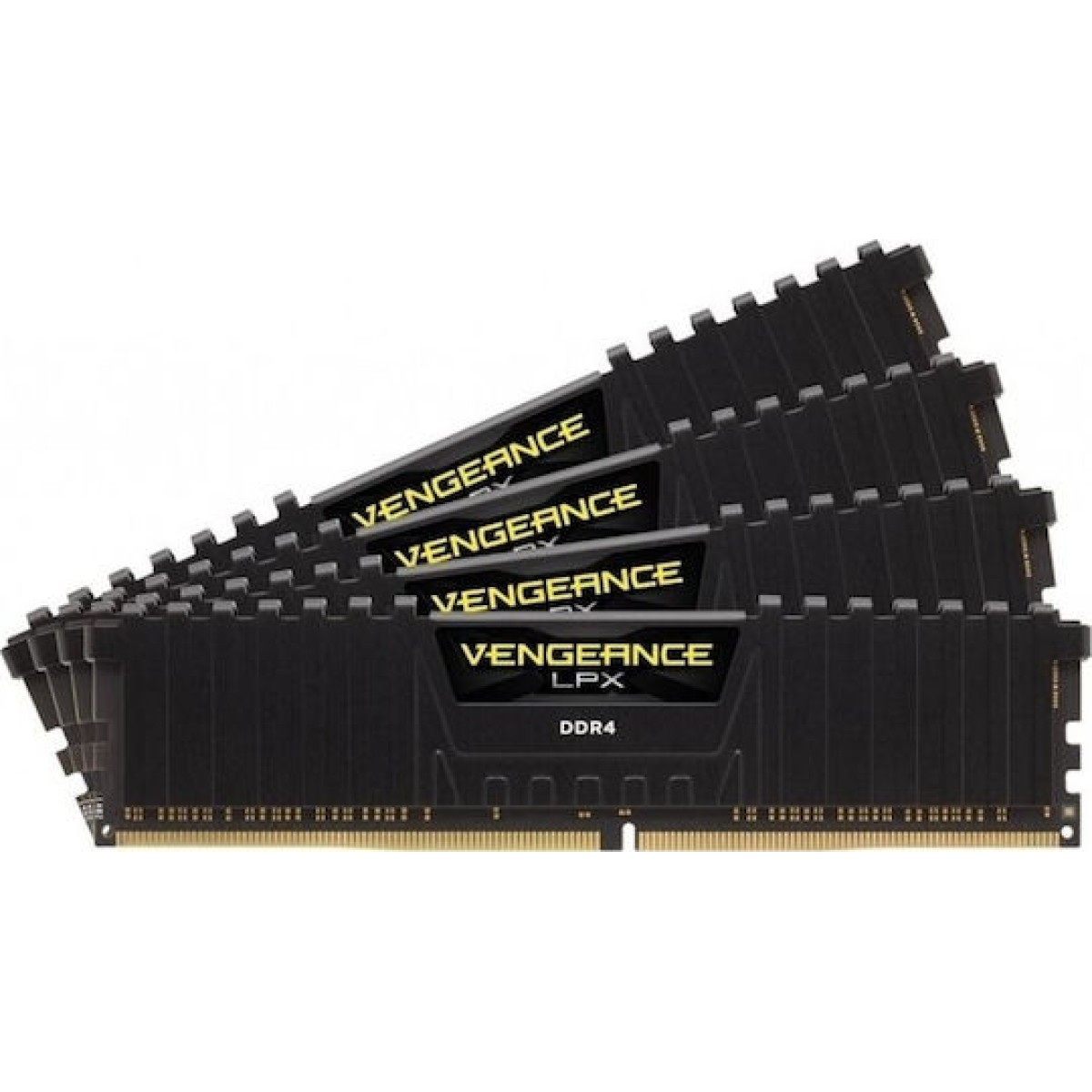 Corsair Vengeance LPX DDR4 32GB RAM με 4x8GB Modules και Ταχύτητα 3200 για Desktop