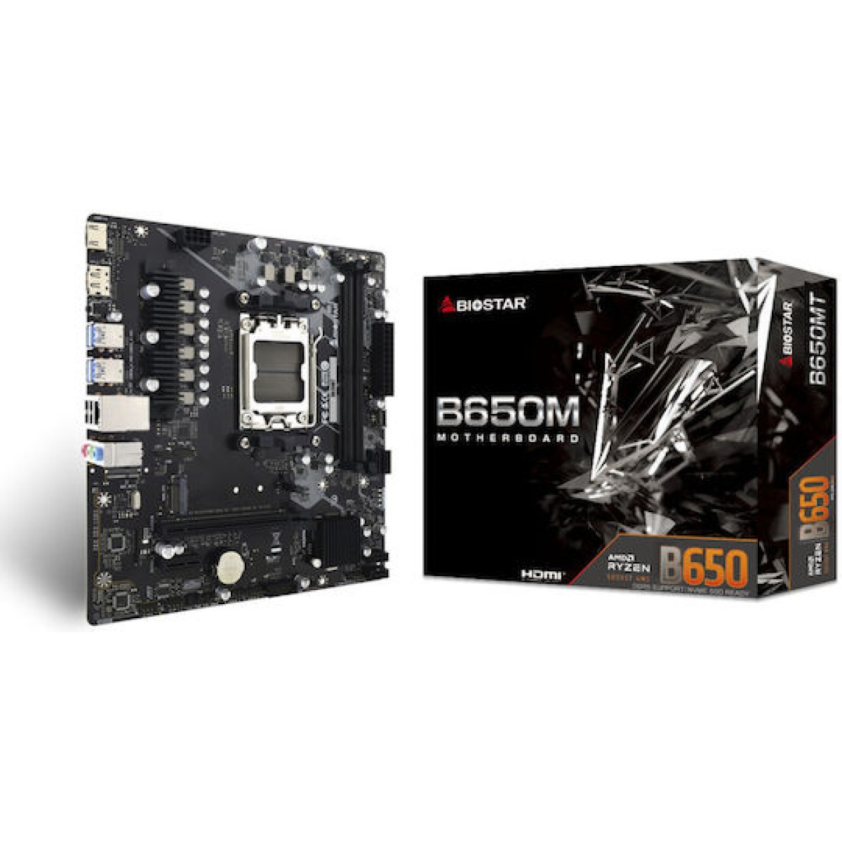 Biostar B650MT Motherboard Micro ATX με AMD AM5 Socket