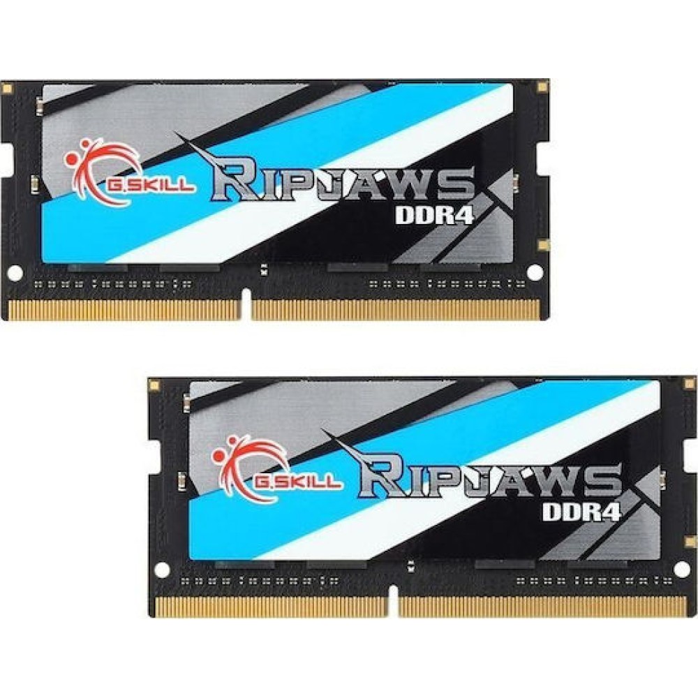 G.Skill Ripjaws DDR4 16GB RAM με 2x8GB Modules και Ταχύτητα 2400 για Laptop