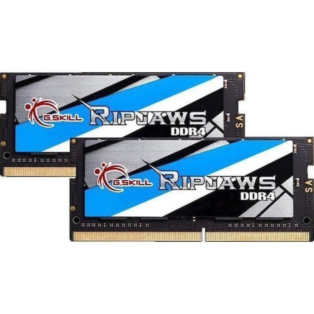 G.Skill Ripjaws DDR4 16GB RAM με 2x8GB Modules και Ταχύτητα 2400 για Laptop