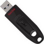 Sandisk Ultra 256GB USB 3.0 Stick Μαύρο