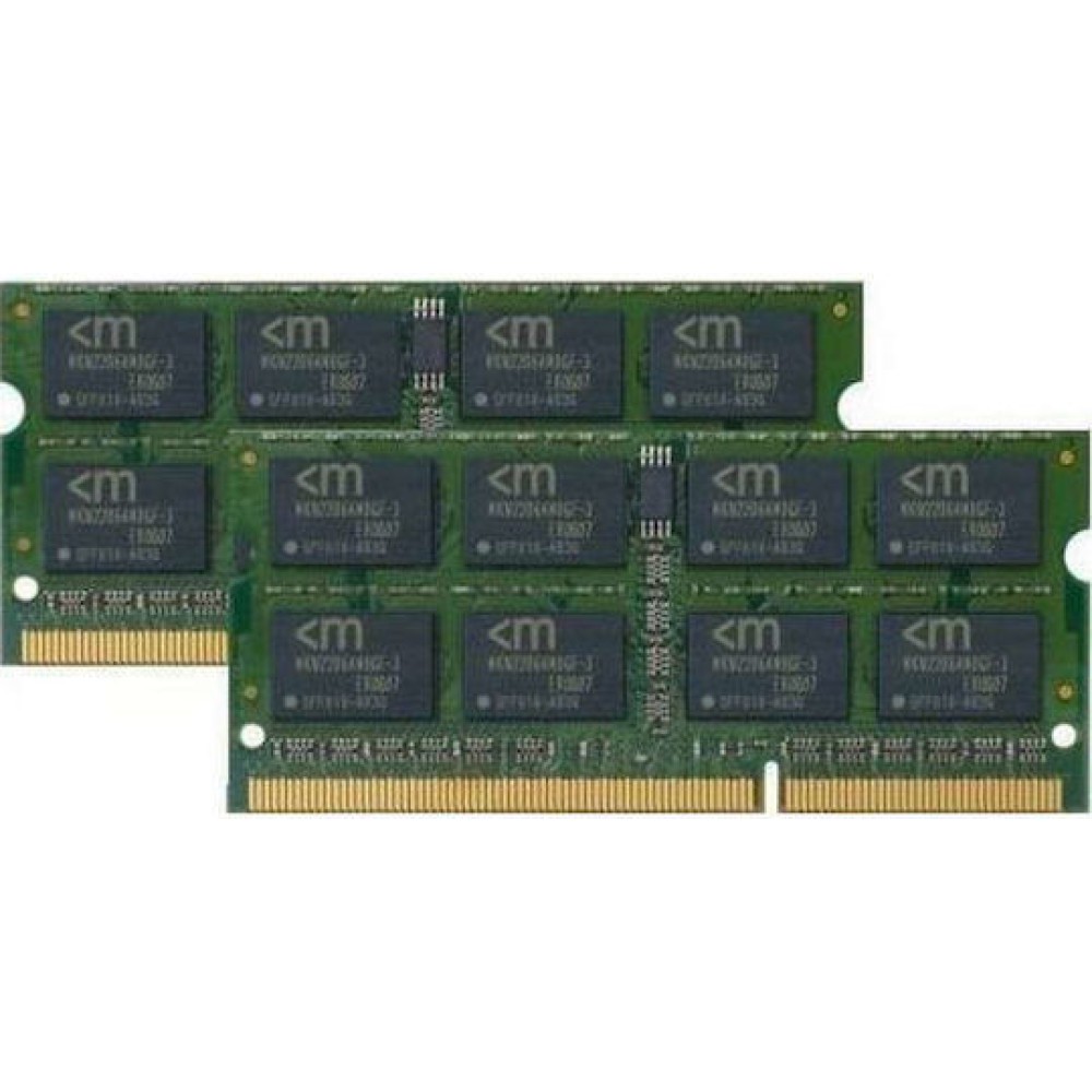 Mushkin DDR3 16GB RAM με 2x8GB Modules και Ταχύτητα 1600 για Laptop