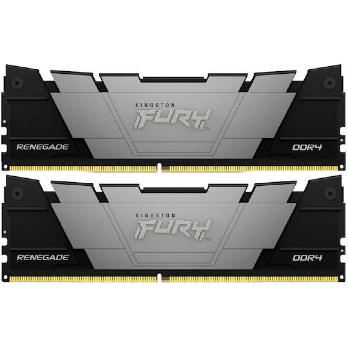 Kingston Fury Renegade DDR4 32GB RAM με 2x16GB Modules και Ταχύτητα 3200 για Desktop