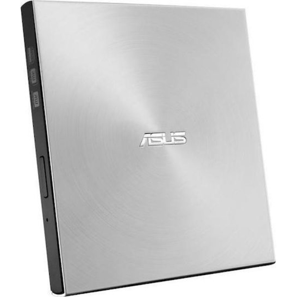 Asus ZenDrive U7M Εξωτερικός Οδηγός Εγγραφής/Ανάγνωσης DVD/CD για Laptop / Desktop Ασημί
