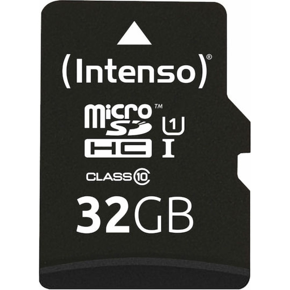 Intenso Professional microSDHC 32GB Class 10 U1 UHS-I με αντάπτορα