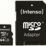 Intenso Professional microSDXC 64GB U1 with Adapter