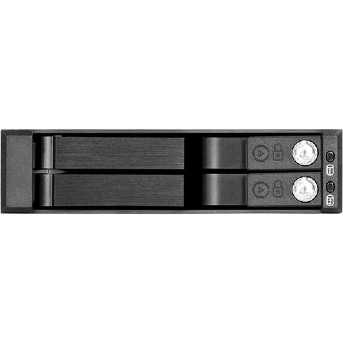 Silverstone FS202 Front Panel Storage 3.5'' to 2 2.5'' Μαύρο (SST-FS202B)