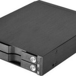 Silverstone FS202 Front Panel Storage 3.5'' to 2 2.5'' Μαύρο (SST-FS202B)