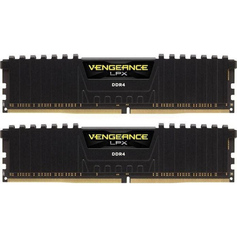 Corsair Vengeance LPX DDR4 8GB RAM με 2x4GB Modules και Ταχύτητα 2400 για Desktop