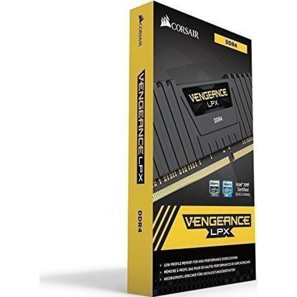 Corsair Vengeance LPX DDR4 με Module 1x16GB και Ταχύτητα 2666 για Desktop