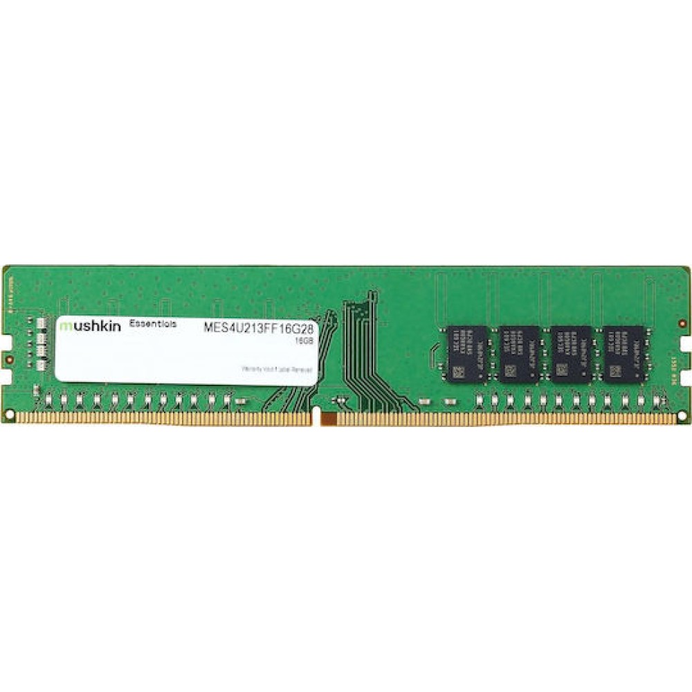 Mushkin Essentials DDR4 16GB RAM με 2x8GB Modules και Ταχύτητα 2133 για Desktop