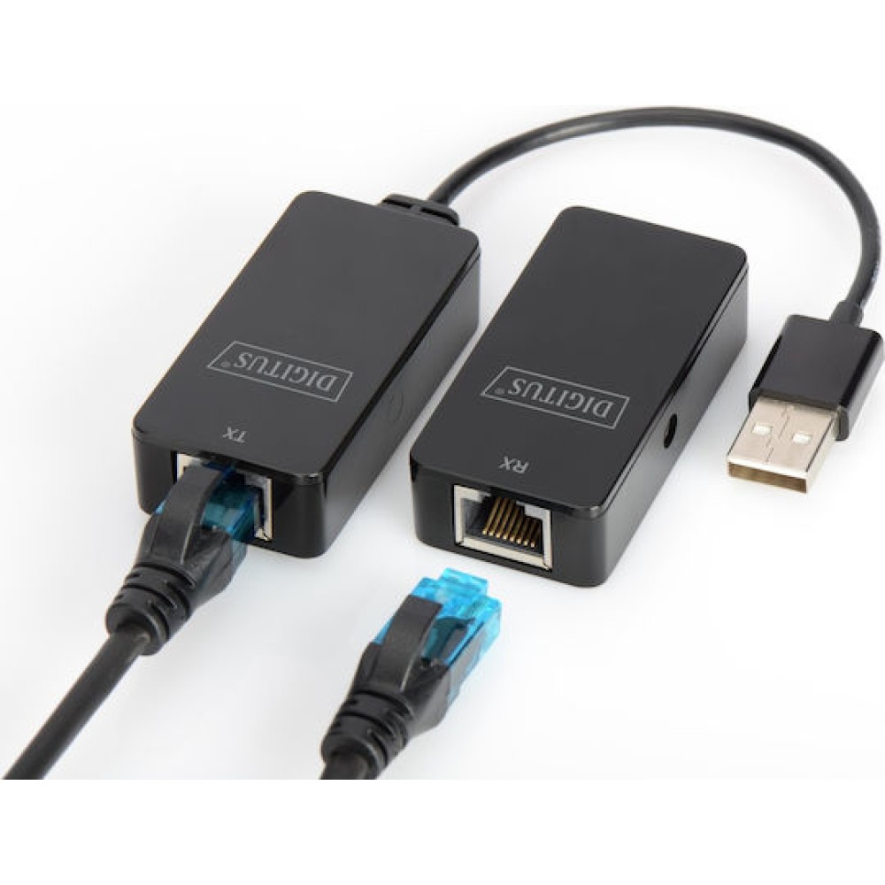 Digitus DA-70141 USB Αντάπτορας Δικτύου για Ενσύρματη σύνδεση Ethernet