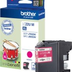 Brother LC-22U Γνήσιο Μελάνι Εκτυπωτή InkJet Ματζέντα (LC-22UM)