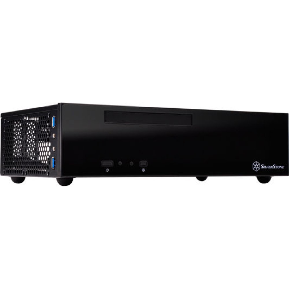 Silverstone Milo ML09 Home Theater Κουτί Υπολογιστή Μαύρο
