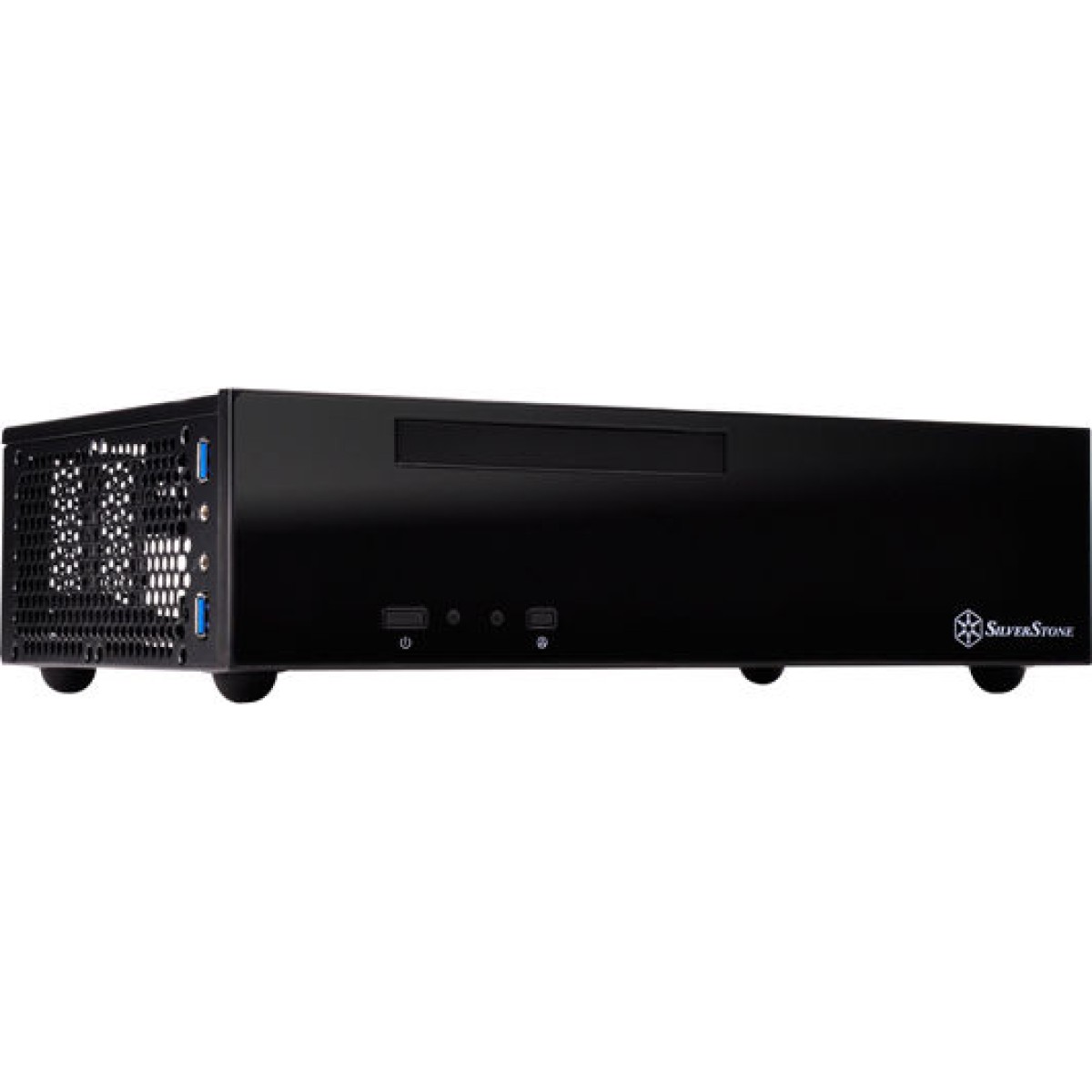 Silverstone Milo ML09 Home Theater Κουτί Υπολογιστή Μαύρο