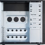 Chieftec HQ-01B-OP Gaming Midi Tower Κουτί Υπολογιστή με Πλαϊνό Παράθυρο Μαύρο
