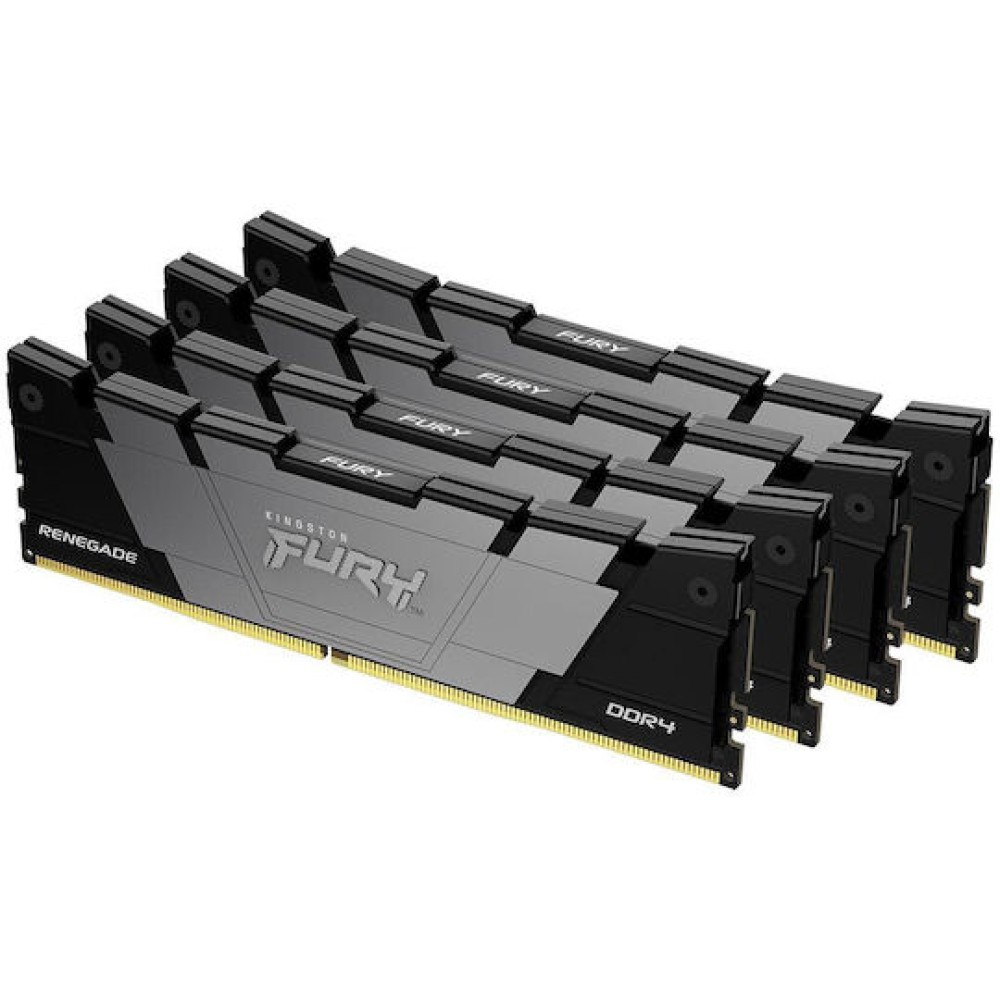 Kingston Fury Renegade DDR4 RAM με 4x8GB Modules και Ταχύτητα 3600 για Desktop