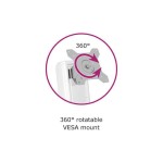 Icy Box Επιτοίχια Βάση Οθόνης έως 24