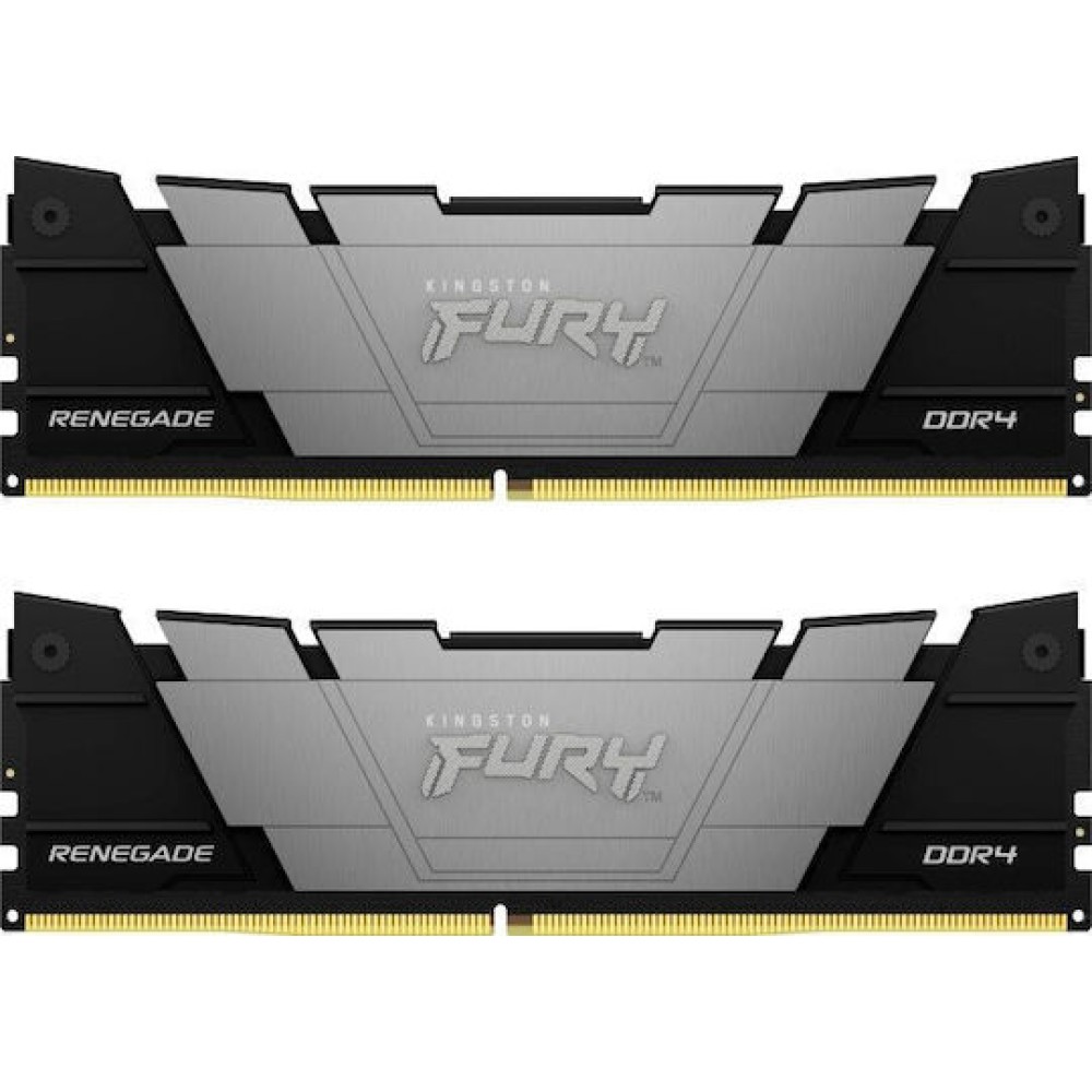 Kingston Fury Renegade DDR4 64GB RAM με 2x32GB Modules και Ταχύτητα 3600 για Desktop