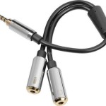 Sharkoon PMP35 Μετατροπέας 3.5mm male σε 3.5mm 2x female